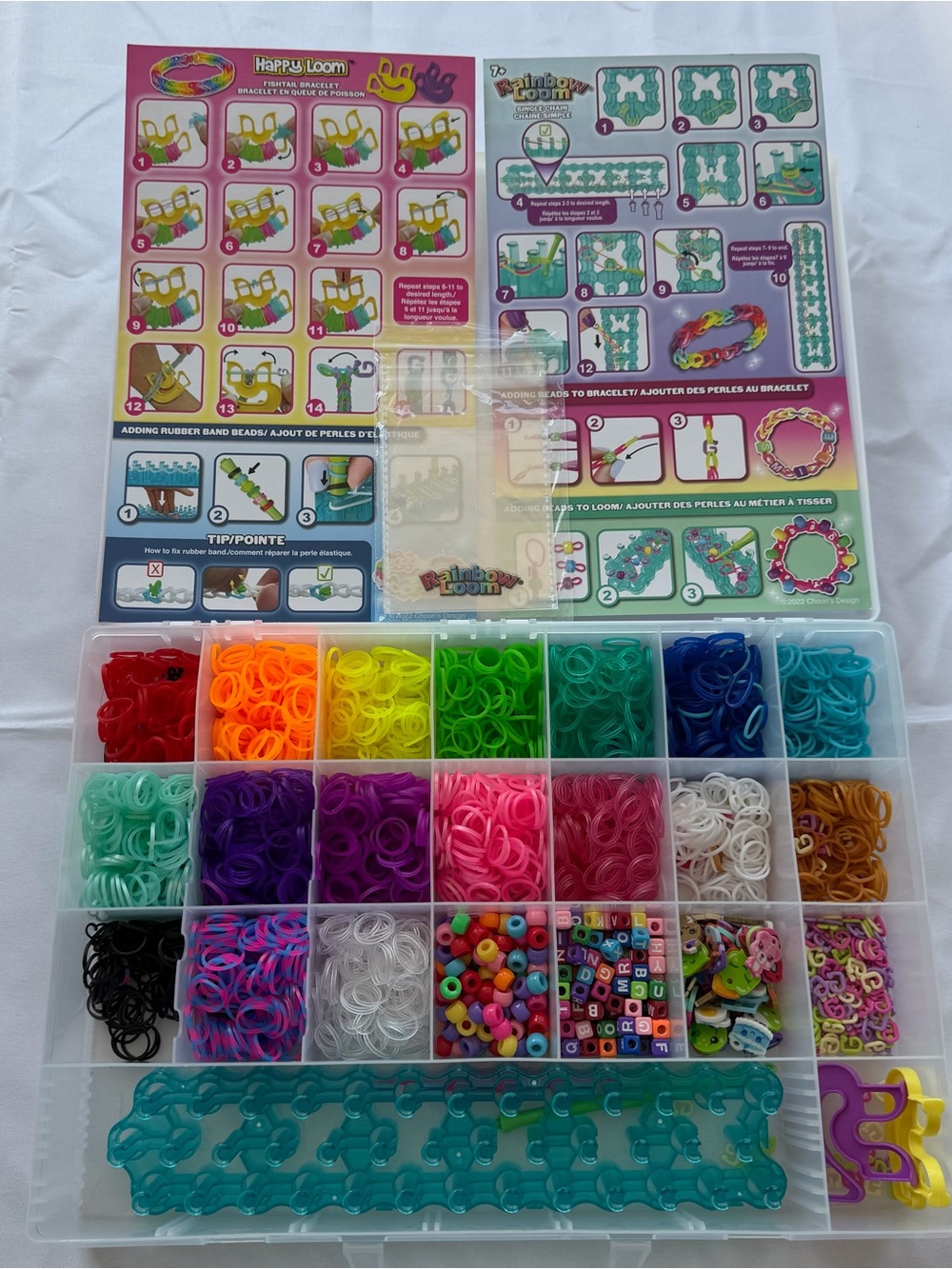 Rainbow Loom Beadmoji Deluxe combo kit with‎ case